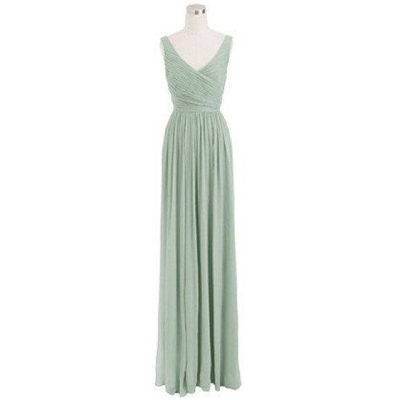 J. Crew Dresses & Skirts - J. Crew bridesmaid dress- Heidi/dusty shale. Sz 6.